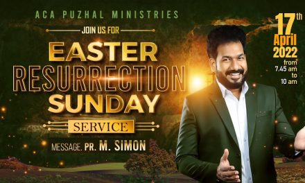 Easter Resurrection Sunday Service -17.04.2022 | Message By Pastor M.Simon