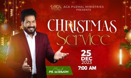 🔴LIVE | Christmas Service – 25.12.2023 | Message By Pastor M.Simon