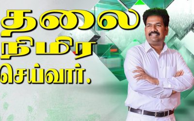 தலை நிமிர செய்வாா்.