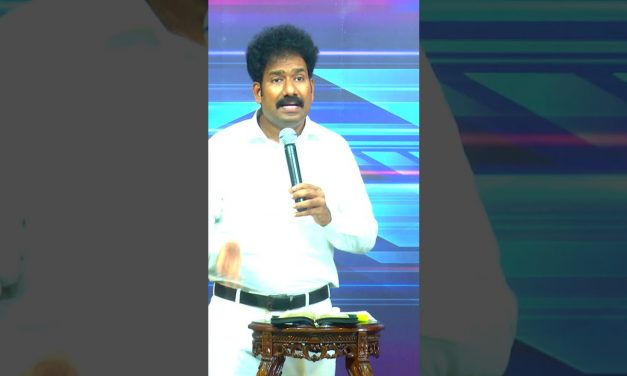 ஓடுவதை நிறுத்து, விசுவாசத்தை உயர்த்து!!! | Message By Pastor M Simon | Tamil Christian Shorts