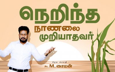 நெறிந்த நாணலை முறியாதவர் | Message By Pastor M.Simon