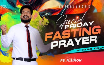 🔴LIVE | Special Friday Fasting Prayer  – 10.02.2023 | Message By Pastor M.Simon