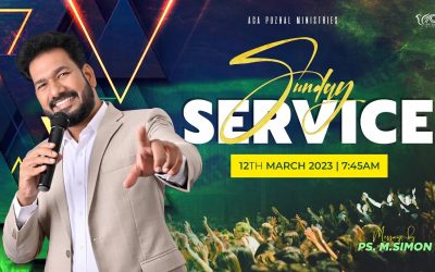 🔴LIVE | Sunday Service – 12.03.2023 | Message By Pastor M.Simon