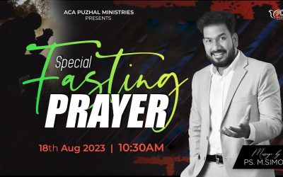 🔴LIVE | Special Fasting Prayer – 18.08.2023 | Message By Pastor M.Simon