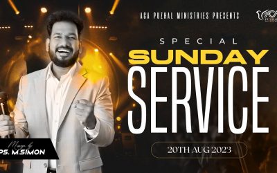 🔴LIVE | Special Sunday Service – 2nd Service 20.08.2023 | Message By Pastor M.Simon