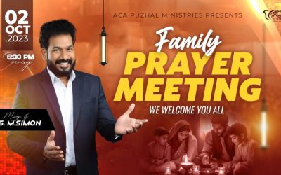 🔴LIVE | Family Prayer Meeting – 02.10.2023 | Message By Pastor M.Simon