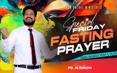 🔴LIVE | Special Friday Fasting Prayer – 22.03.2024 | Message By Pastor M.Simon