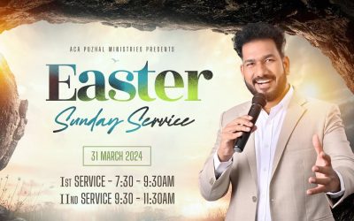 🔴LIVE | Easter Sunday Service – 1st Service – 31.03.2024 | Message By Pastor M.Simon